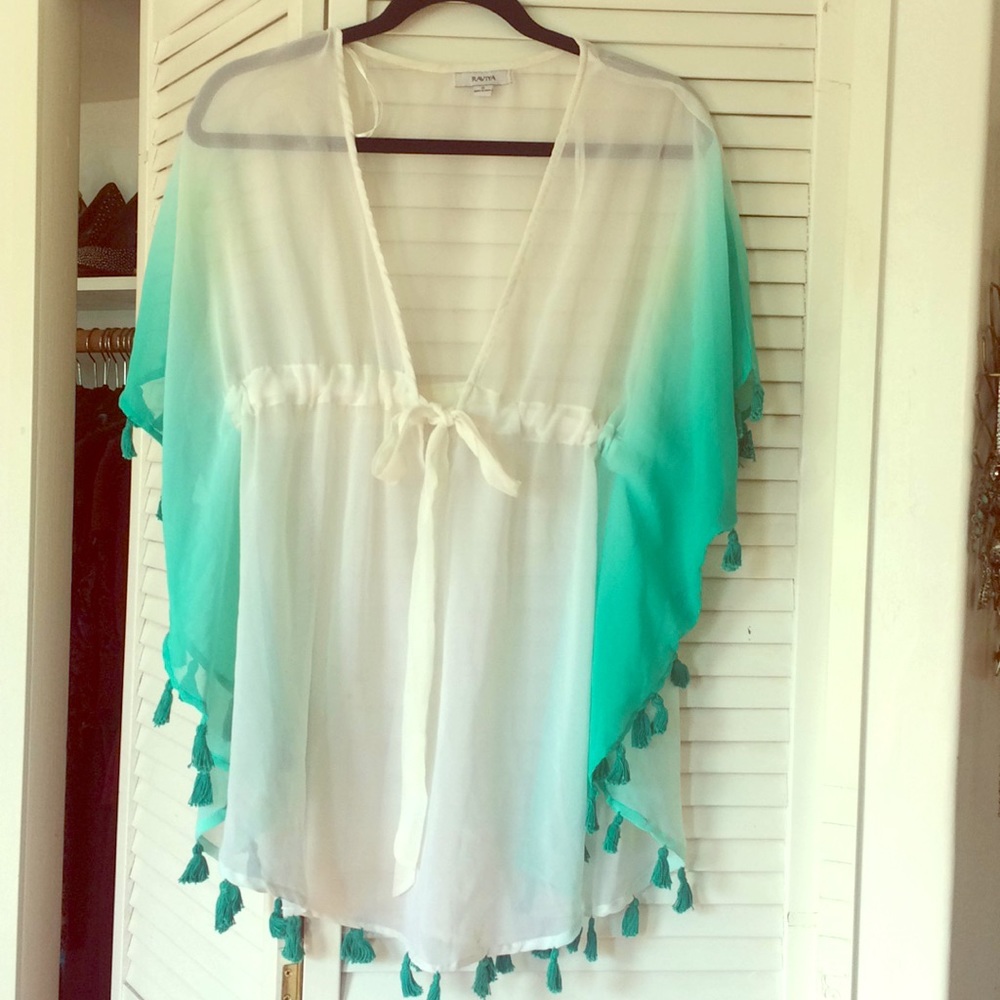 Raviya Ombré Sheer Cover up